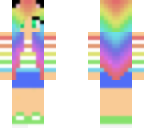 awesome rainbow girl