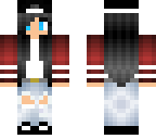 black hair