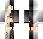 black white and gold