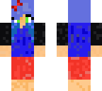 blue girl