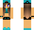 blue girl