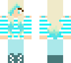 blue girl