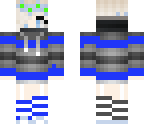 blue girl