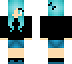 blue girl