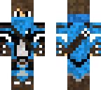 blue man