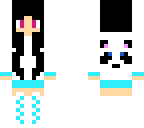 blue panda