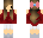 chibi girl with bow