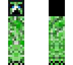 creeper wearing a block v2