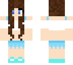 cute blue girl