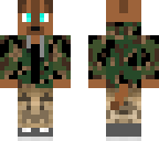 dog in camo