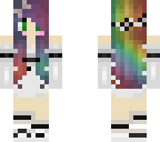 edit of rainbow flower