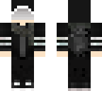 emo white haired dude