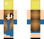 gold block lady