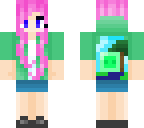 green slime girl