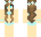 hot girl with brown hair and a flower crown