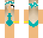 hot summer and swimmer