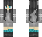 kawaii grey wolf