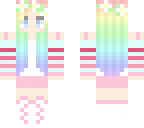 pastel flower girl