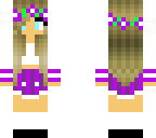 public cheer girl