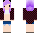 purple hair