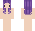 purple hair template