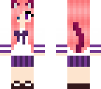 purple neko scoolgurl