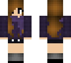 purple winter gurl