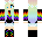 rainbow girl