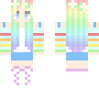 rainbow girl
