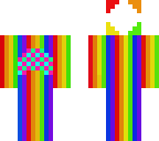 rainbow person