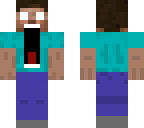 shocked herobrine