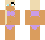 simple cute bikini girl