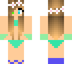 summer beach girl