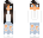 the opposite skin fixed