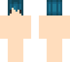 blue hair boy base