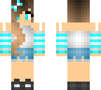 cute blue girl