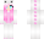 cute pink and white dino girl