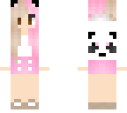 cute pink panda