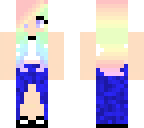 cute rainbow girl