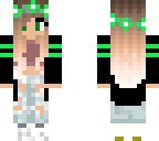 edit lime green girl