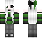 green demon girl
