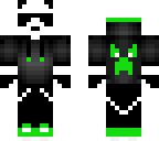green panda