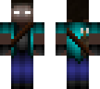 herobrine the hunter warrior