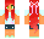 mini girl red