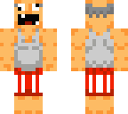 old crazy man