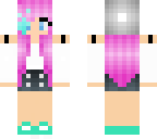pink hair beanie