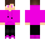 pink hoodie