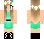 pretty blue girl