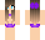 purple bikini