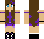 purple outfit